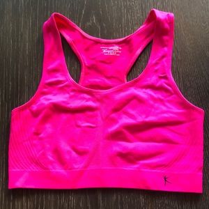 Pink Racerback Sports Bra